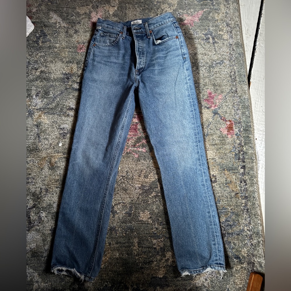 Citizens Of Humanity Indigo Straight Jeans